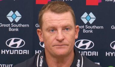 Michael Voss post match press conference, video, Carlton win over Richmond in Round 1, Sam Docherty comments on Daniel Gorringe podcast, latest news
