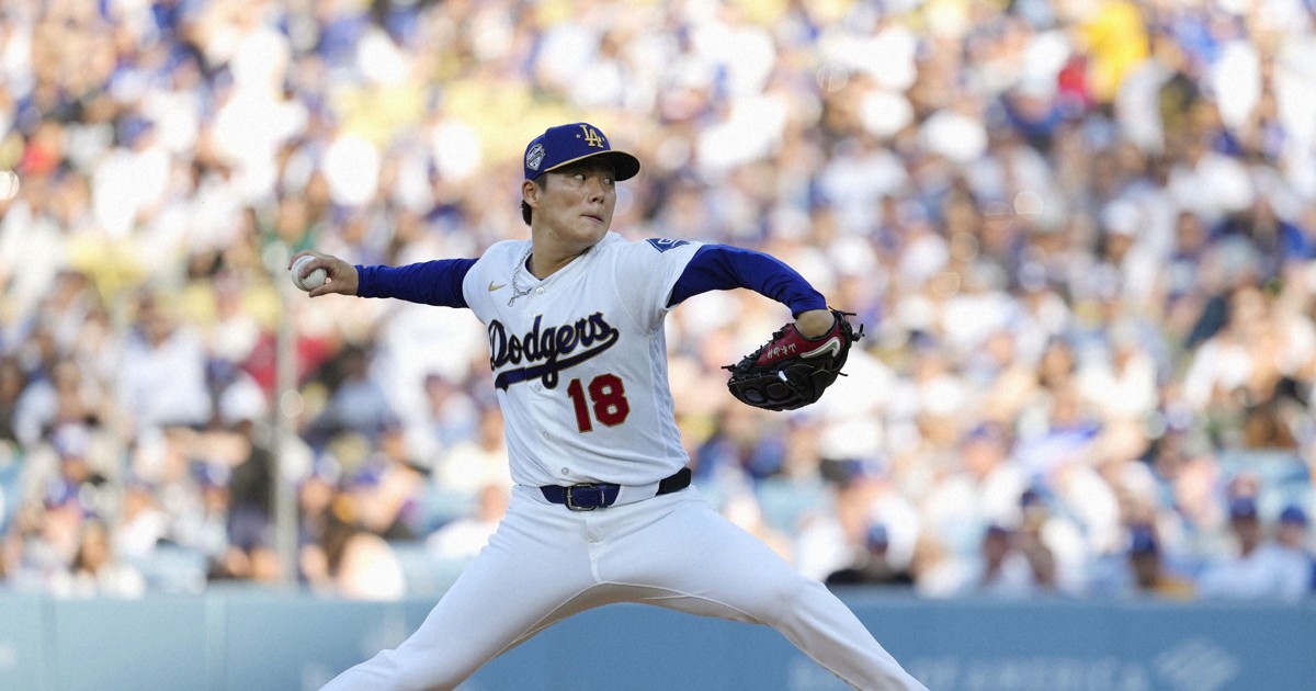 Baseball: Yamamoto gives Dodgers solid start in Opening Day victory