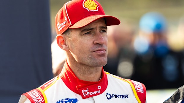 Supercars driver Will Davison in 2024.