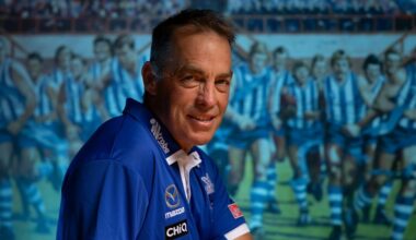 North Melbourne Kangaroos coach Alastair Clarkson says he has to take the blame if the Roos don’t show improvement this season but he also believes it has never been harder to rise off the bottom of the ladder
