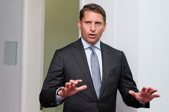 Opposition industry minster Andrew Hastie, regarded as a pro-US national security hawk, accused Donald Trump of petulance. 