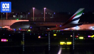 War in the Middle East updates: First repatriation flight lands in Sydney, nearly 150 missing as Iranian ship sinks — as it happened