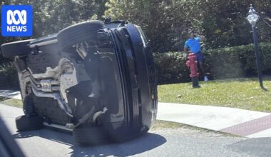 Tiger Woods arrested following car crash near Florida home