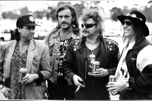 Motorhead in Sydney in 1991.