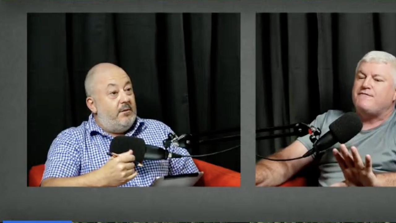 Stuart MacGill blow-up on Cricket Unfiltered Podcast, Andrew Menczel co-host, video, transcript