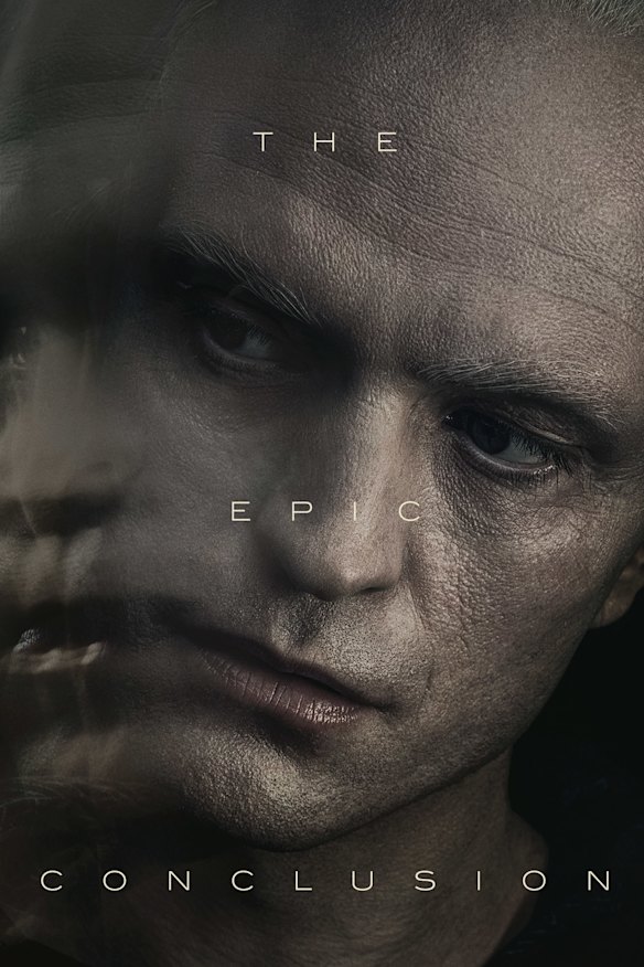 A newly-released poster for Dune: Part Three revealing Robert Pattinson as Scytale.