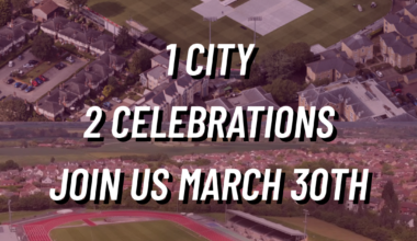 CCFC & Essex County Cricket come together to celebrate anniversaries.