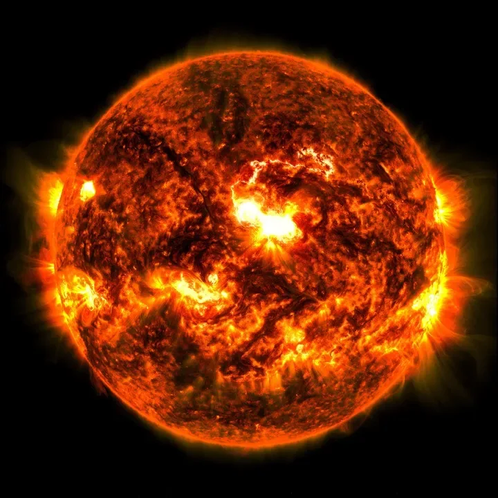 Solar flare Solar Dynamics Observatory, 9 October 204 Credit: NASA/SDO