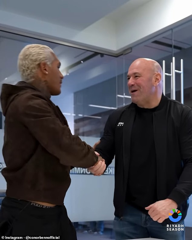 Benn announced he had jumped ship to Dana White's promotional company Zuffa Boxing