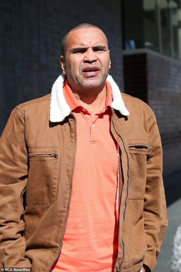 Anthony Mundine caused a scene when he appeared in a Sydney court over a charge of driving during a disqualification period