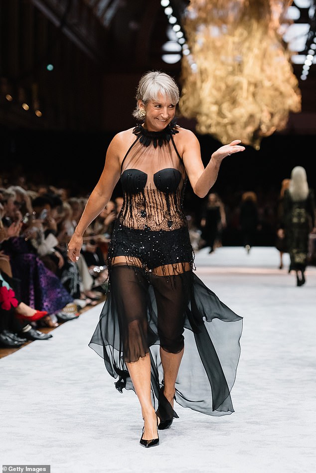 While Beachley said she was a little nervous before the event, she added that walking out at Melbourne¿s Royal Exhibition Building filled her with 'joy'