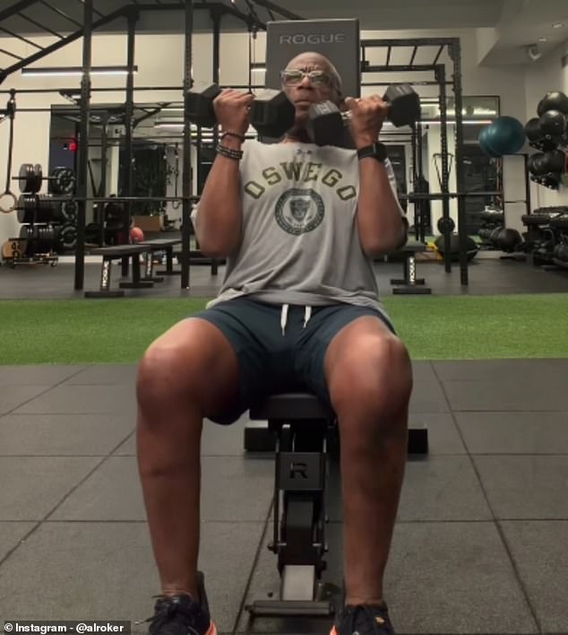 The meteorologist believes 'something is better than nothing' when it comes to working out