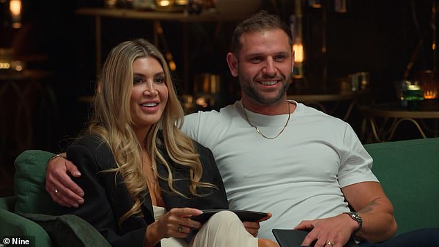 Gia's relationship with Scott McCristal is playing out on screens. Both pictured