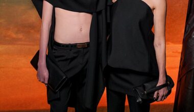 Naomi Watts' daughter Kai Schreiber, 17, stole the spotlight from her famous mother as they attended the Balenciaga show during Paris Fashion Week on Saturday