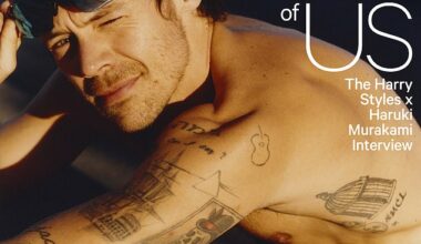 Harry Styles on the cover of Runner's World Magazine