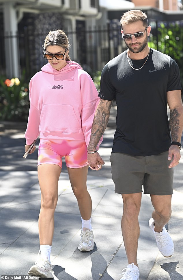 Gia (left) grows impatient and eventually walks out of the next Commitment Ceremony