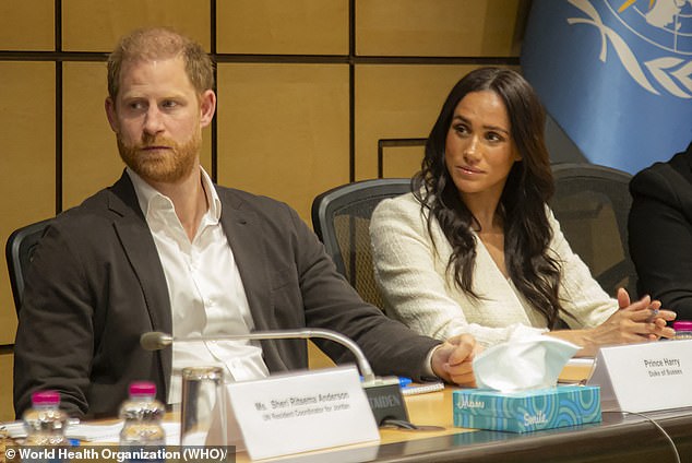 Harry and Meghan recently embarked on a humanitarian trip to Jordan with the WHO