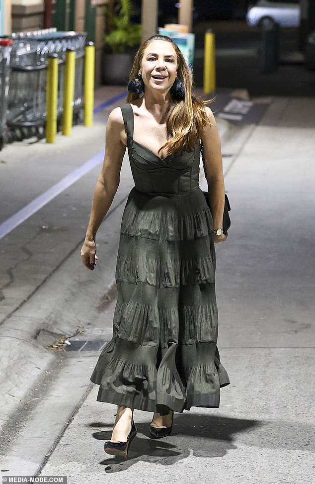 Kate Ritchie looked radiant as she attended the Keli Holiday concert at Selina's in Coogee, Sydney on Wednesday night