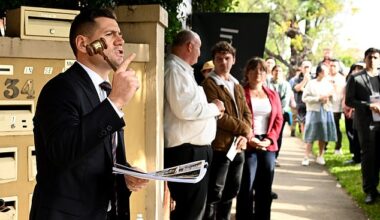 Economists warn those who bought with the five per cent deposit scheme are at risk of rate hikes (stock image)