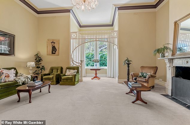 Situated in Mount Gambier, 435 km from Adelaide , no price has been listed for the 1890s-era property, with expressions of interest closing next month