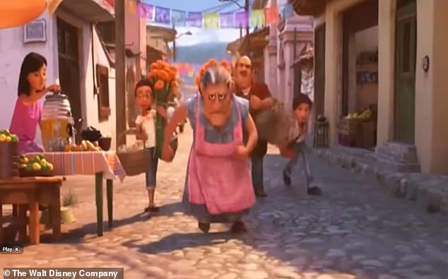 The findings help explain why angry characters in films ¿ such as the Italian grandmother in Walt Disney's Coco movie ¿ walk with a fast gait and swing their arms