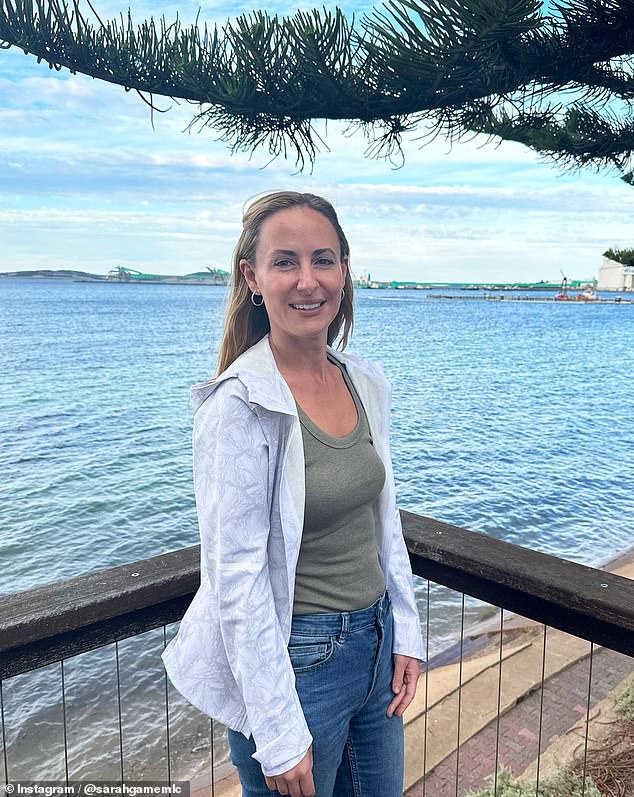 Sarah Game (pictured) has been begging voters not to vote for her party above the line