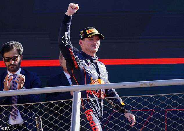 Max Verstappen (pictured) currently holds the record for greatest points comeback in F1 history