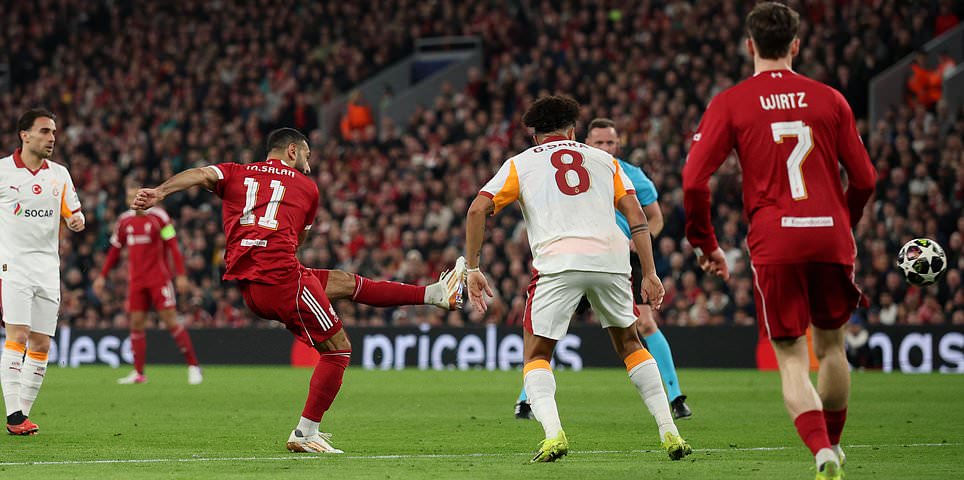 Liverpool vs Galatasaray - Champions League LIVE: Latest score, team news and updates as Arne Slot's side lead 4-1 on aggregate