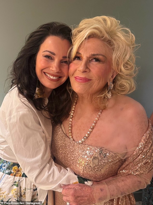Fran Drescher took to Instagram on Thursday to wish her onscreen mother Renée Taylor a happy birthday