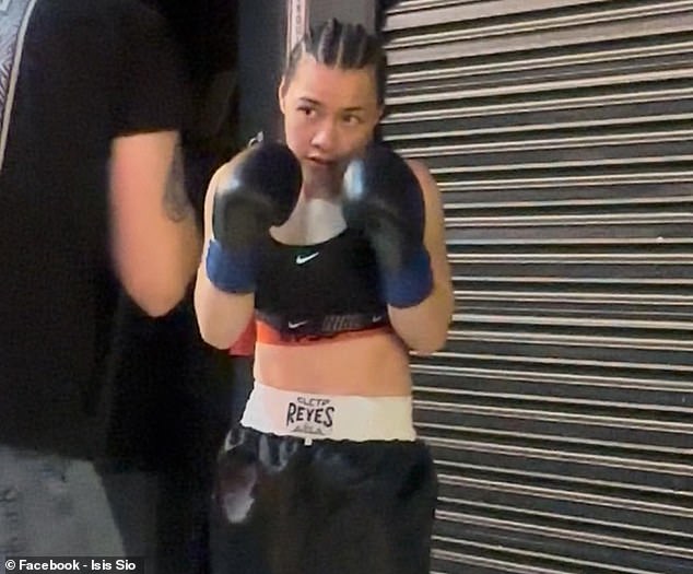 Sio, 19, was rushed to hospital following her first-round defeat against Jocelyn Camarillo