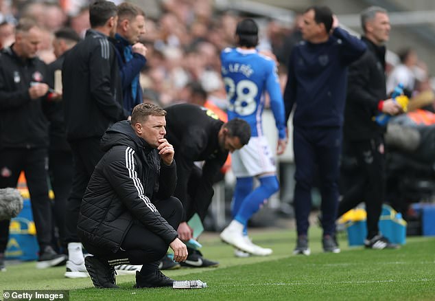 Eddie Howe has come under pressure after a harrowing week which ended with yet another defeat by Sunderland in the derby