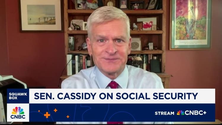 Sen. Bill Cassidy on Social Security: Proposing changes to Social Security trust fund