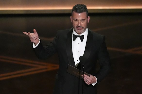 Jimmy Kimmel gave out the award for best documentary short film.