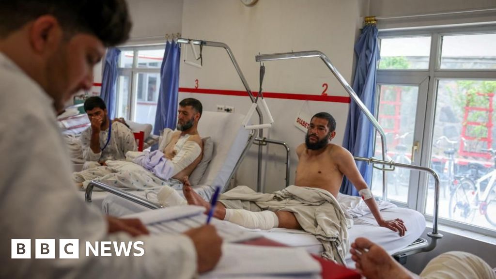 Air strike hit Kabul rehab centre as patients ate dinner, survivor tells BBC - BBC
