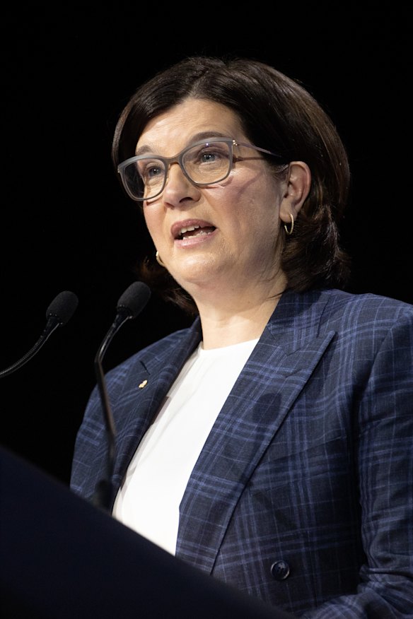 North Melbourne president, Dr Sonja Hood.