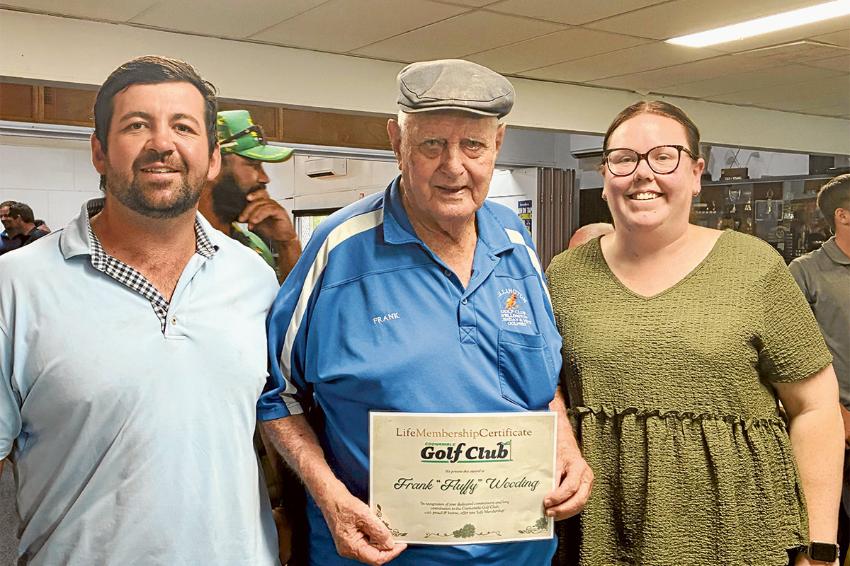 Fluffy ‘gets life’ for his contribution to golf