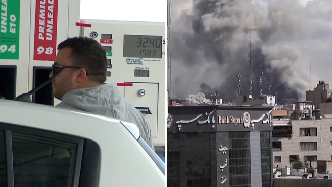 Petrol prices tipped to surge up to 30c a litre as Middle East tension escalates