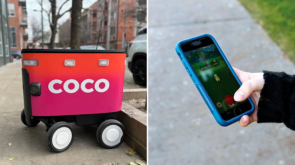 Pokémon Go players have unknowingly been helping to train delivery robots