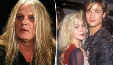 Sebastian Bach addresses Christina Applegate, Brad Pitt love triangle