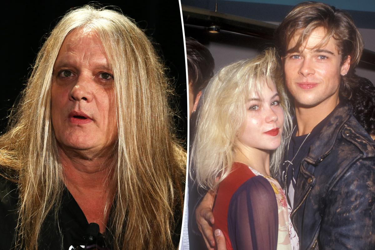 Sebastian Bach addresses Christina Applegate, Brad Pitt love triangle