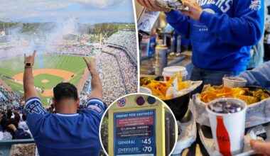 Dodgers lead MLB in ticket prices as family of four pays $413