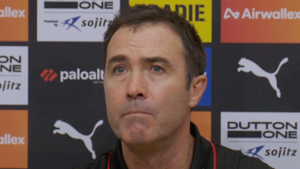 Brad Scott Round 1 press conference, Essendon Bombers loss to Hawthorn Hawks, injury list, conceded 157 marks, latest news