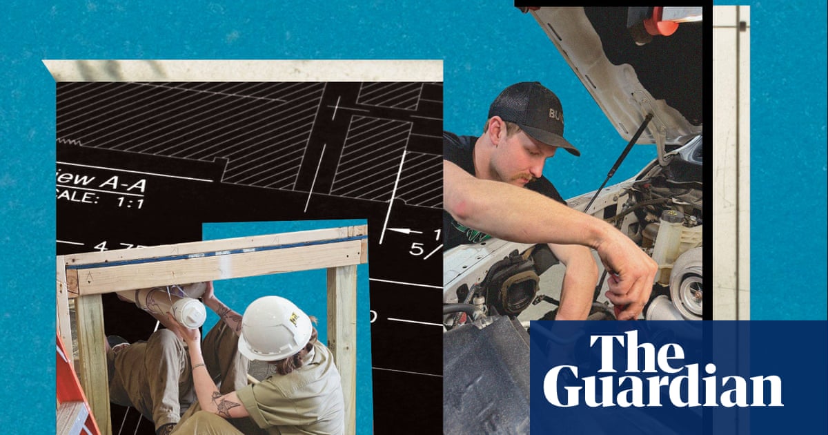 The jobs AI can’t do – and the young adults doing them | Technology