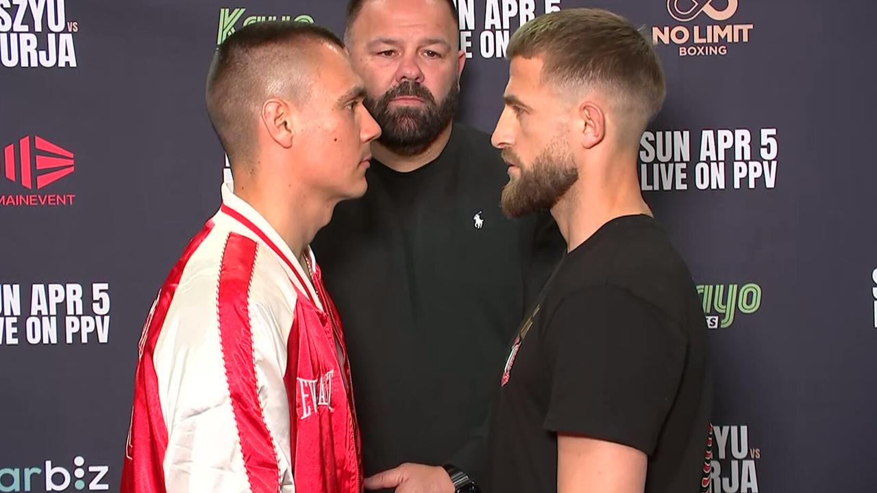 Tim Tszyu vs Denis Nurja Face Off, Tszyu plots knockout of undefeated rival in Easter Sunday bout, preview, start time AEST, how to watch