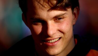 Oscar Piastri fastest in Friday practice, McLaren position, who was quickest in regulation changes, Red Bull, Lewis Hamilton, Franco Colapinto near miss