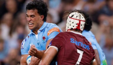 Is Joseph-Aukuso Suaalii wasted in the centres? NSW Waratahs coach Dan McKellar responds to criticism