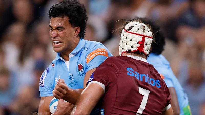 Is Joseph-Aukuso Suaalii wasted in the centres? NSW Waratahs coach Dan McKellar responds to criticism