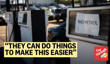 When does a fuel crisis become a full-blown catastrophe?