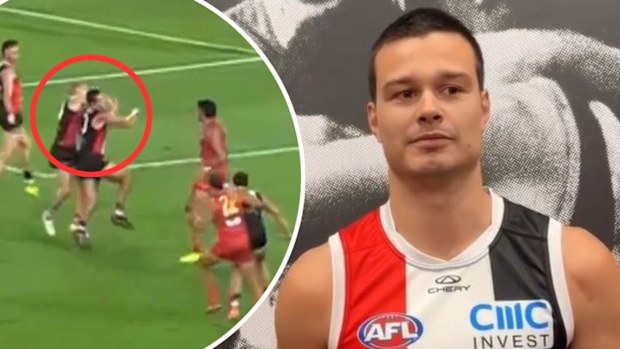 St Kilda star recruit Jack Silvagni concussed. 