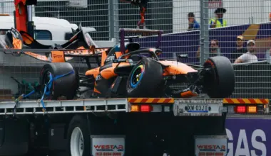 MELBOURNE, AUSTRALIA - MARCH 08: Third placed Charles Leclerc of Monaco and Scuderia Ferrari lifts